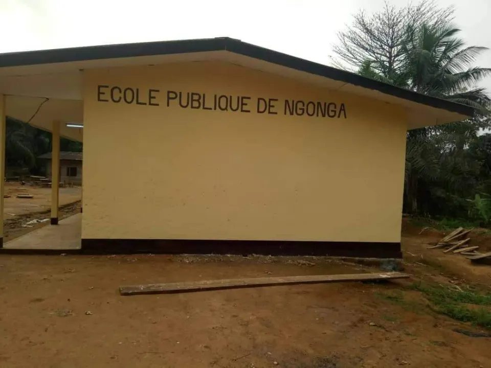 The renovated Ngonga public school